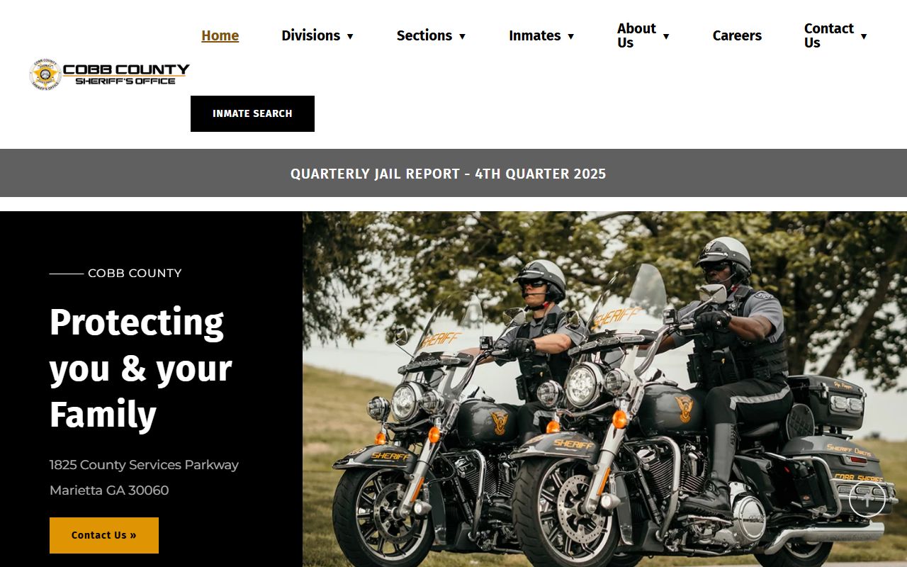 Cobb County Sheriff's Office criminal history resources